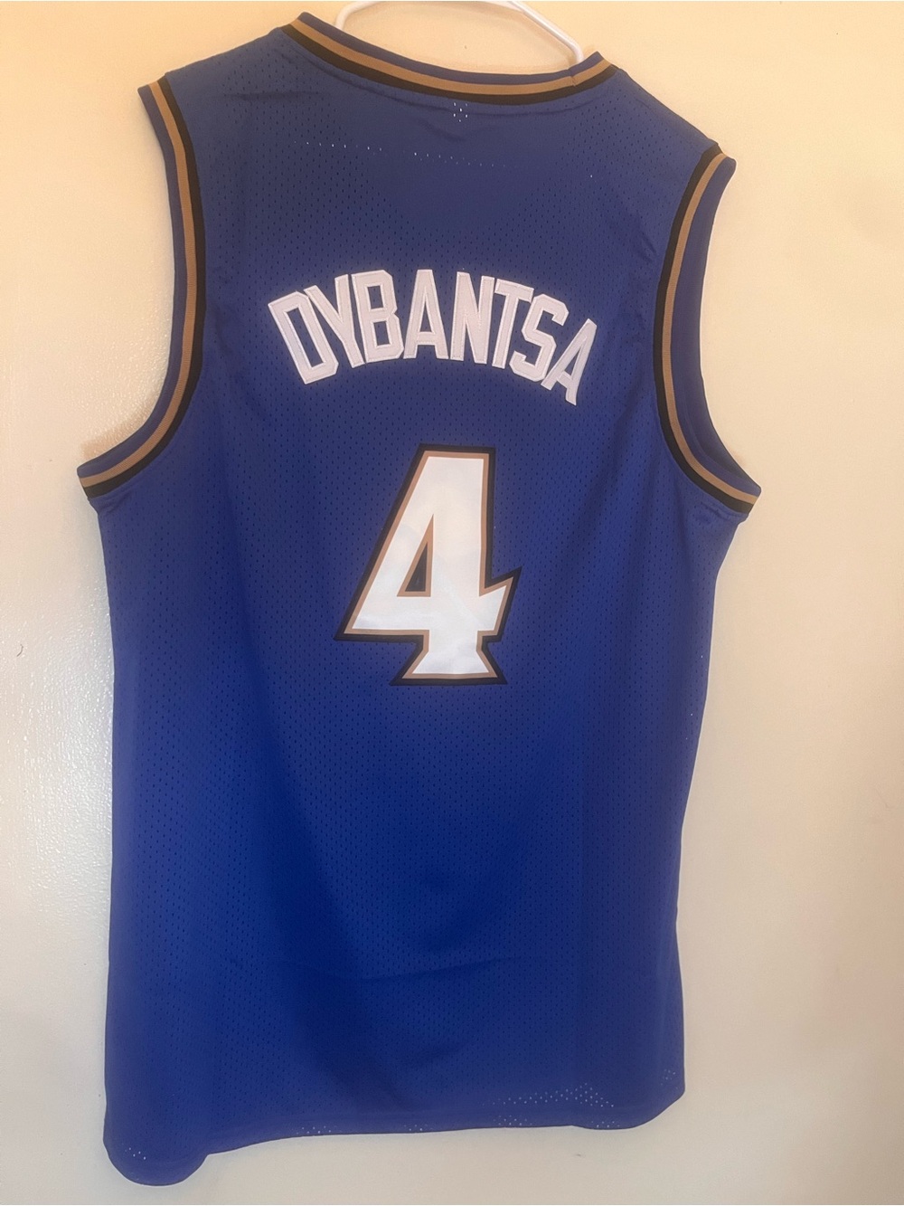 dc wizards Dybantsa #4 Basketball Jersey